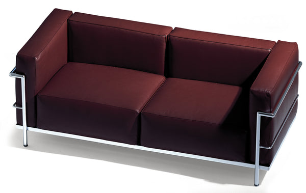 Leather Sofa 42 by Le Corbusier