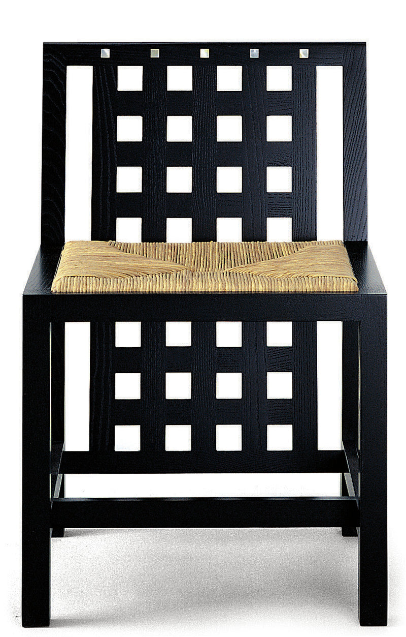 Lacquered Wood Chair by Charles Mackintosh