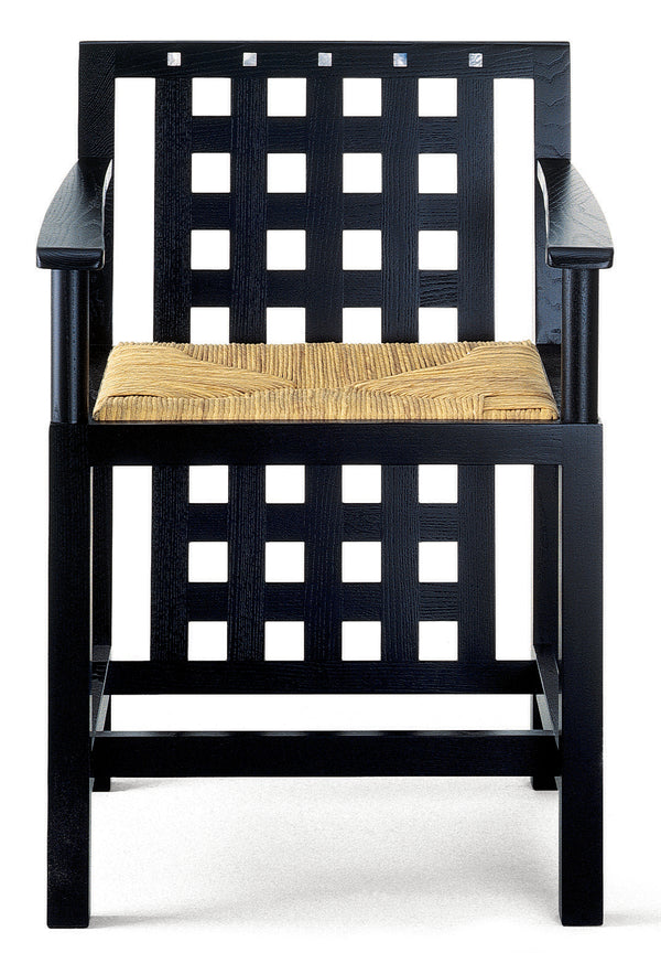 Lacquered Wood Armchair by Charles Mackintosh