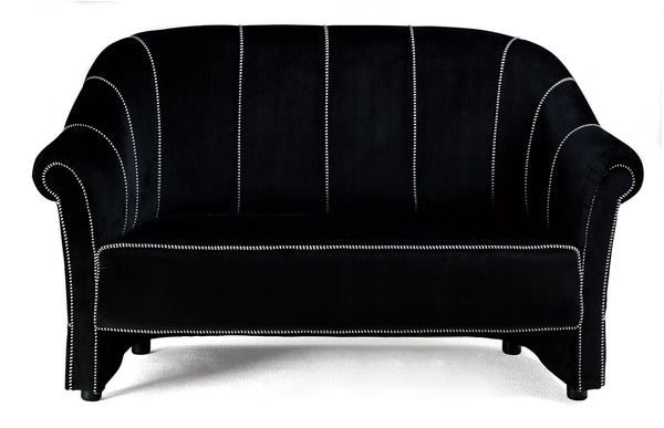 Velvet Club Sofa 87 by Josef Hoffmann