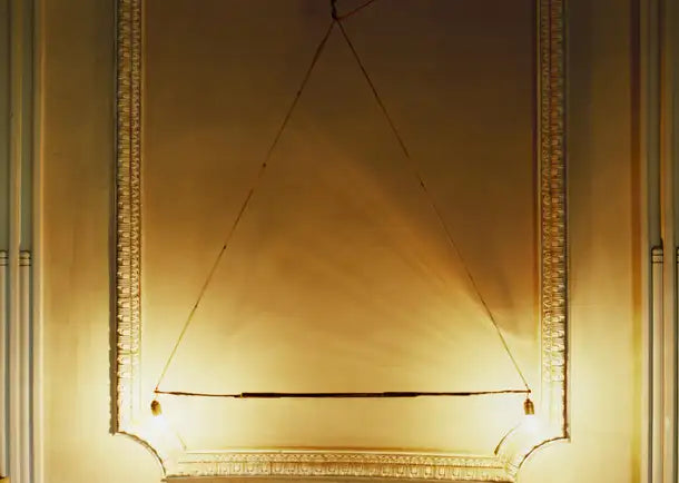 Haus Lange Lampe | Chandelier by Franz West for MEMPHIS Srl