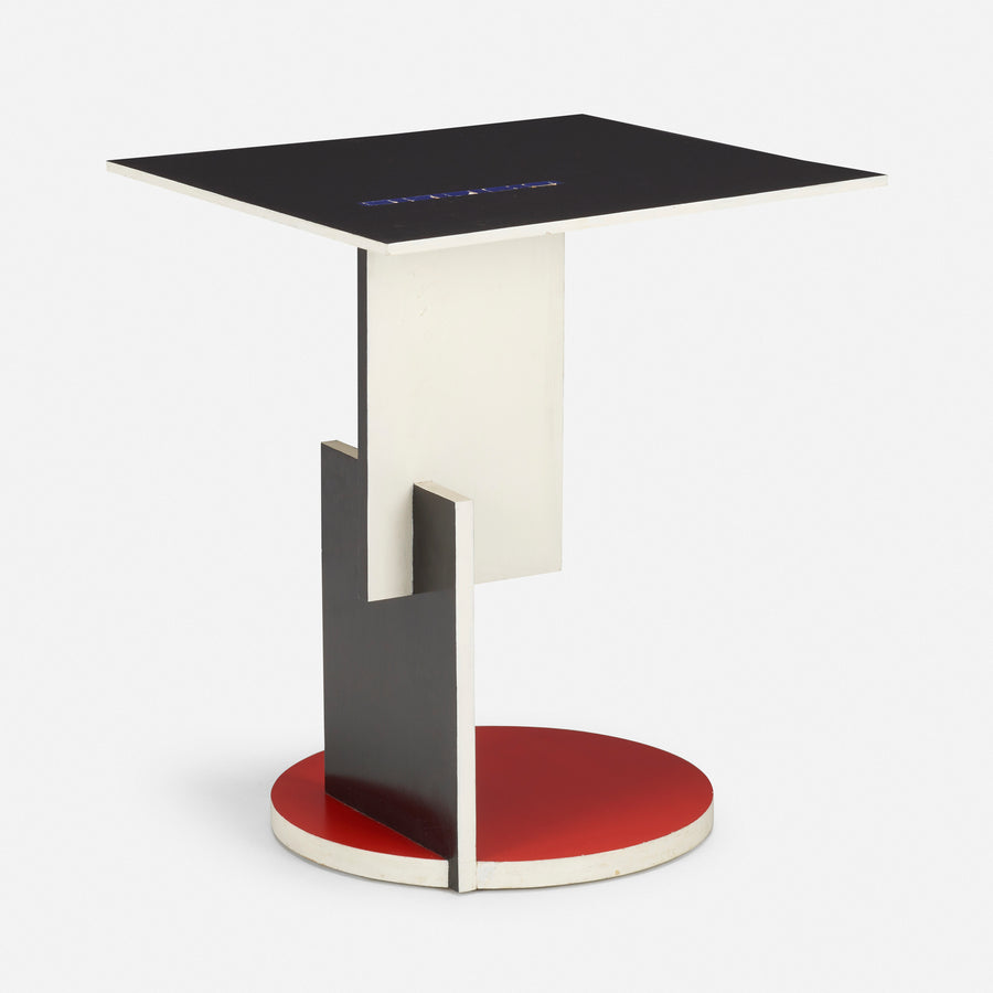 Wooden Table by Gerrit Rietveld