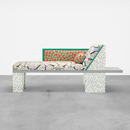 Royal | Chaise Lounge by Nathalie Du Pasquier for MEMPHIS Srl