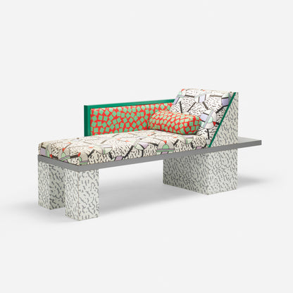 Royal | Chaise Lounge by Nathalie Du Pasquier for MEMPHIS Srl