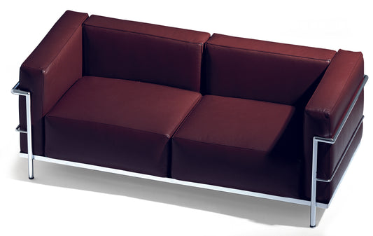 Leather Sofa 42 by Le Corbusier