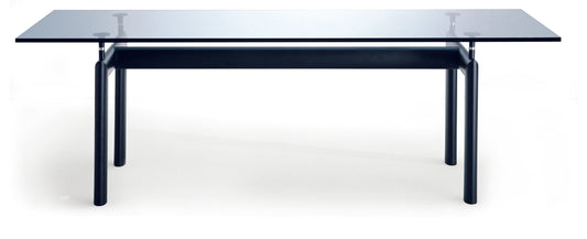 Steel Glass Table by Le Corbusier