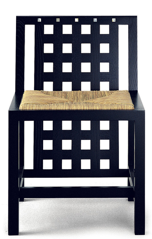 Lacquered Wood Chair 81 by Charles Mackintosh