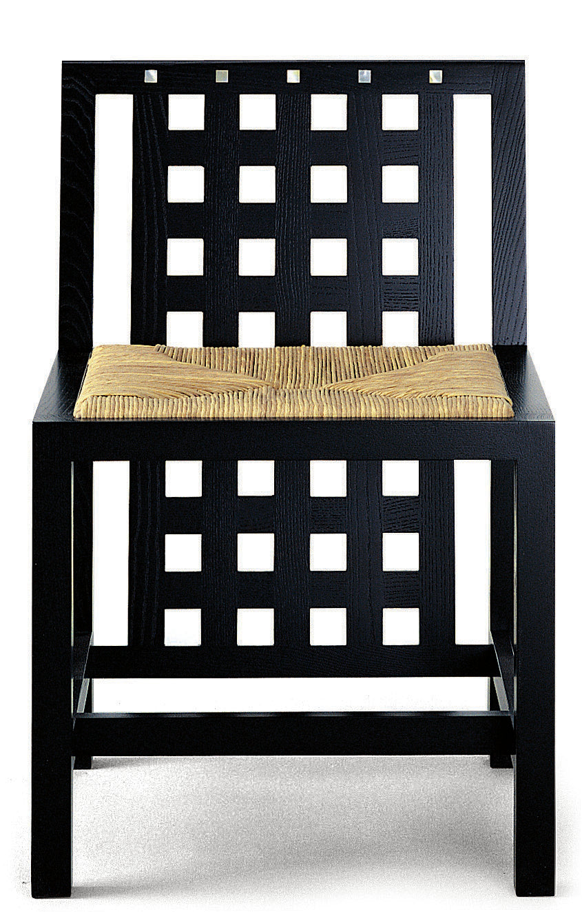 Lacquered Wood Chair by Charles Mackintosh