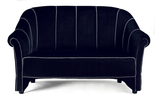 Velvet Club Sofa 87 by Josef Hoffmann