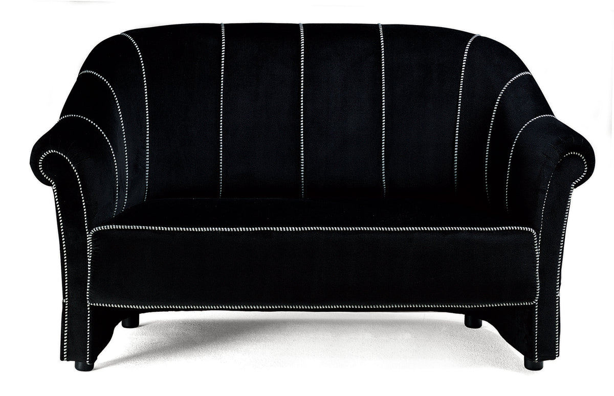 Velvet Club Sofa 87 by Josef Hoffmann