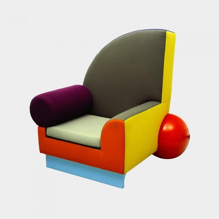 Bel Air | Armchair by Peter Shire for MEMPHIS Srl