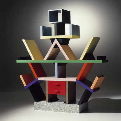 Carlton | Sideboard by Ettore Sottsass for MEMPHIS Srl