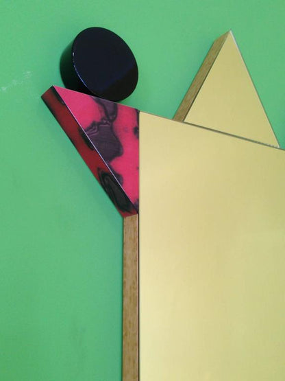 Diva | Mirror by Ettorse Sottsass for MEMPHIS Srl