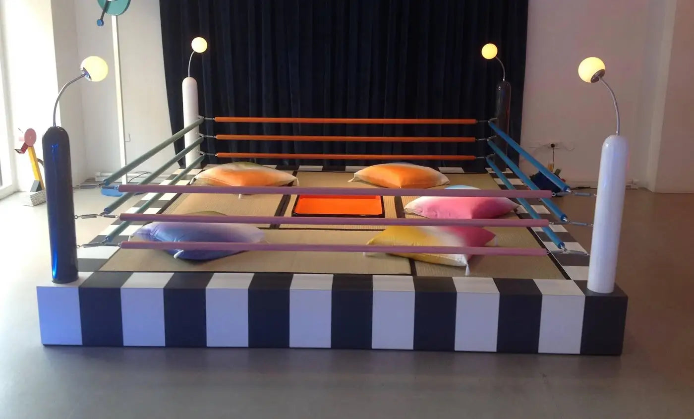 Tawaraya 'Boxing Ring' | Seating Unit by Masanori Umeda for MEMPHIS Srl