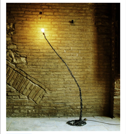 Privat Lampe Des Kunstlers II | Floor Lamp by Franz West for Metamemphis