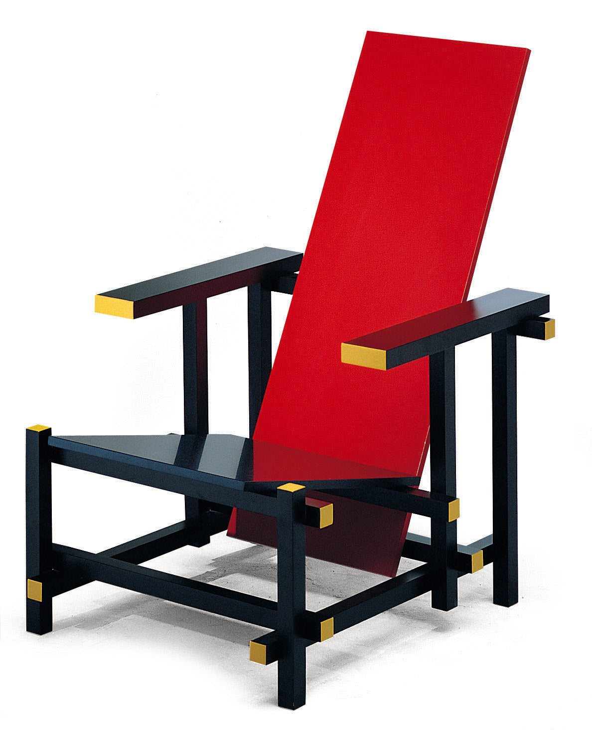 Gerrit Rietveld Products Wooden Chair by Gerrit Rietveld – De Stijl Movement Design Icon – Urban ...