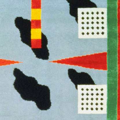 California | Wool Carpet by Nathalie Du Pasquier for MEMPHIS Srl