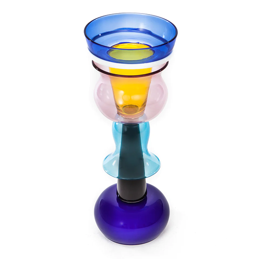 Imera | Glass Vase by Ettore Sottsass for MEMPHIS Srl