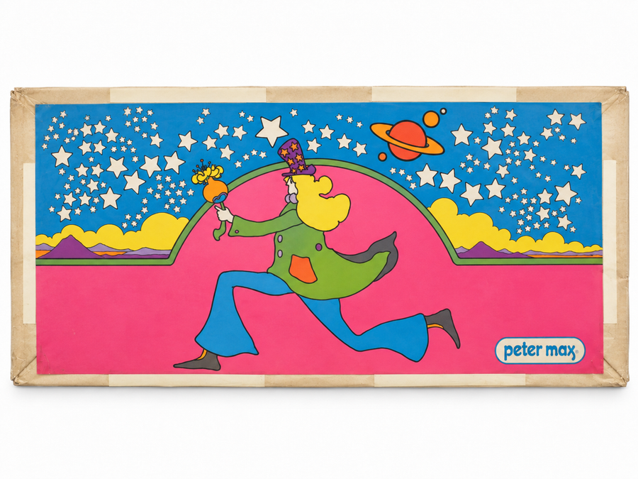 Peter Max, 1969 | Star Runner Vintage Poster