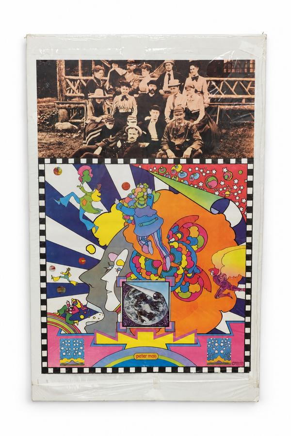 Peter Max, 1969 | Psychedelic Collage Vintage Poster