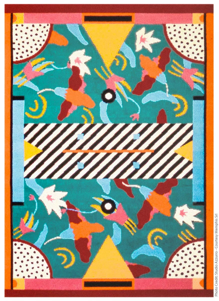 Riviera | Wool Carpet by Nathalie Du Pasquier for MEMPHIS Srl