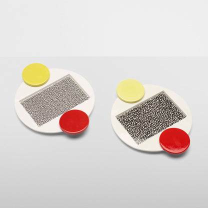 Tomato | Ceramic Platter by Michele De Lucchi for MEMPHIS Srl